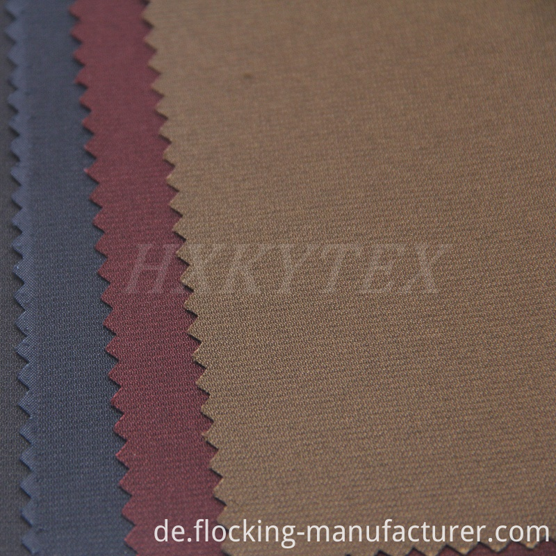 Lustre Fiber with Spandex Polyester Fabric for Casual Jacket